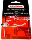 Guide de matelassage et de matelassage réglable, Janome