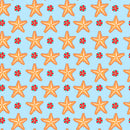 Seas The Day - Blue Starfish