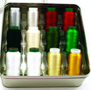 HOLIDAY-TIN Isacord Thread Tin - 12 Spools