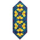 Midnight Flowers Table Runner