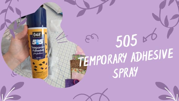 Odif 505 Temporary Quilt Basting Adhesive Fabric Spray - 312g