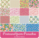 Liberty Postcard  from Paradise 10in Squares, 42pcs/bundle