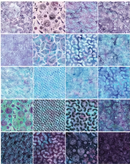 Fat Quarter Bundles- Secret Garden- 20 pc