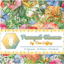 5in Squares Tranquil Blooms 42Pcs/Bundle