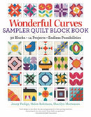 Wonderful curves sampler quilt block book