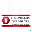 5in Squares Yule Love This 42Pcs/Bundle