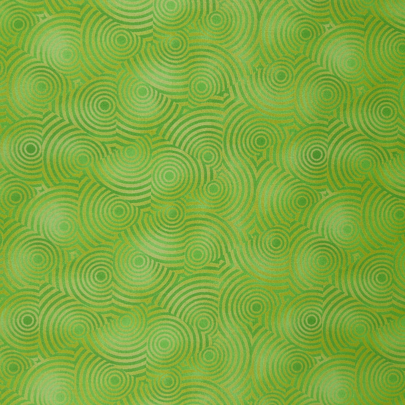 Modern Art Circles - Green