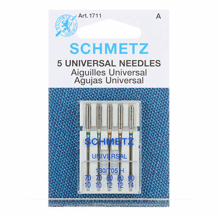 Schmetz Universal Assortiment Sizes 70/80/90 5ct