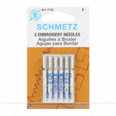 Schmetz Aiguilles à Broder - Tailles assorties 11/75 et 14/90 - 5 unités