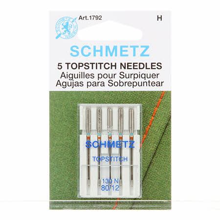 Schmetz Topstitch Size 12/80