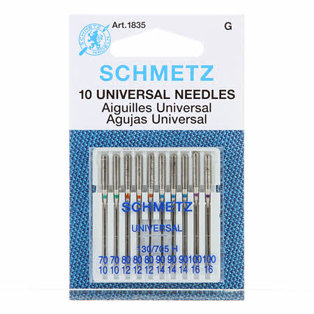 Schmetz Universal Assortiment Size 70/80/90/100