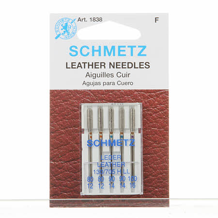 Schmetz Leather Assortiment Size 80/90/100