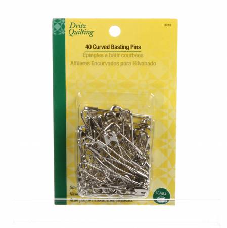 DRITZ - Curved Basting Pin Size 3 - 2" - 40ct