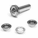 UNIQUE SEWING 2-Part Grommets with Tool - 8mm (5/16″) - Gunmetal - 14pcs