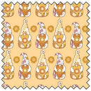 Gnome Worry Be Happy - LIGHT ORANGE