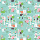 Office Furniture - Turquoise Home Office