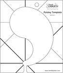 7 1/2-Inch Paisley Template