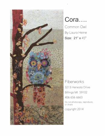 Cora... Common Owl Collage - Laura Heine Pattern