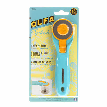 OLFA - Splash Rotary Cutter Ligth Blue 45mm