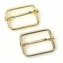 Two Slider Buckles - 1/2 inch - Sallie Tomato