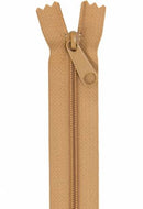 By Annie Fermeture éclair pour sac 24 po – Brun doré