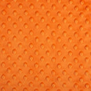 Red Pine Minky DIMPLE//ORANGE