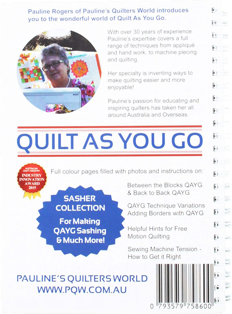Quilt as you Go handbook with Pauline Rogers