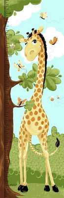 Zoe the Giraffe - Growth Chart Panel