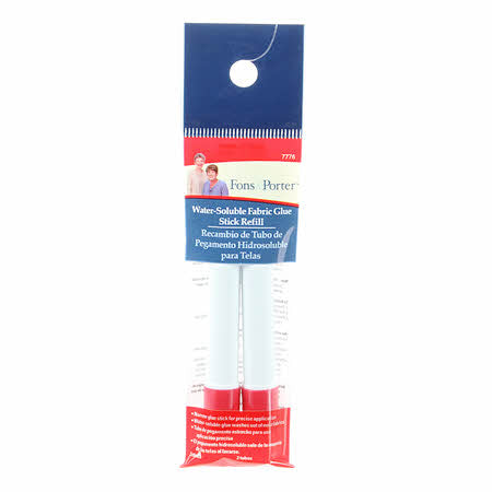 FONS & PORTER -  Water Soluble Fabric Glue Marker Refill - 2 ct