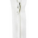 22" Zipper - WHITE